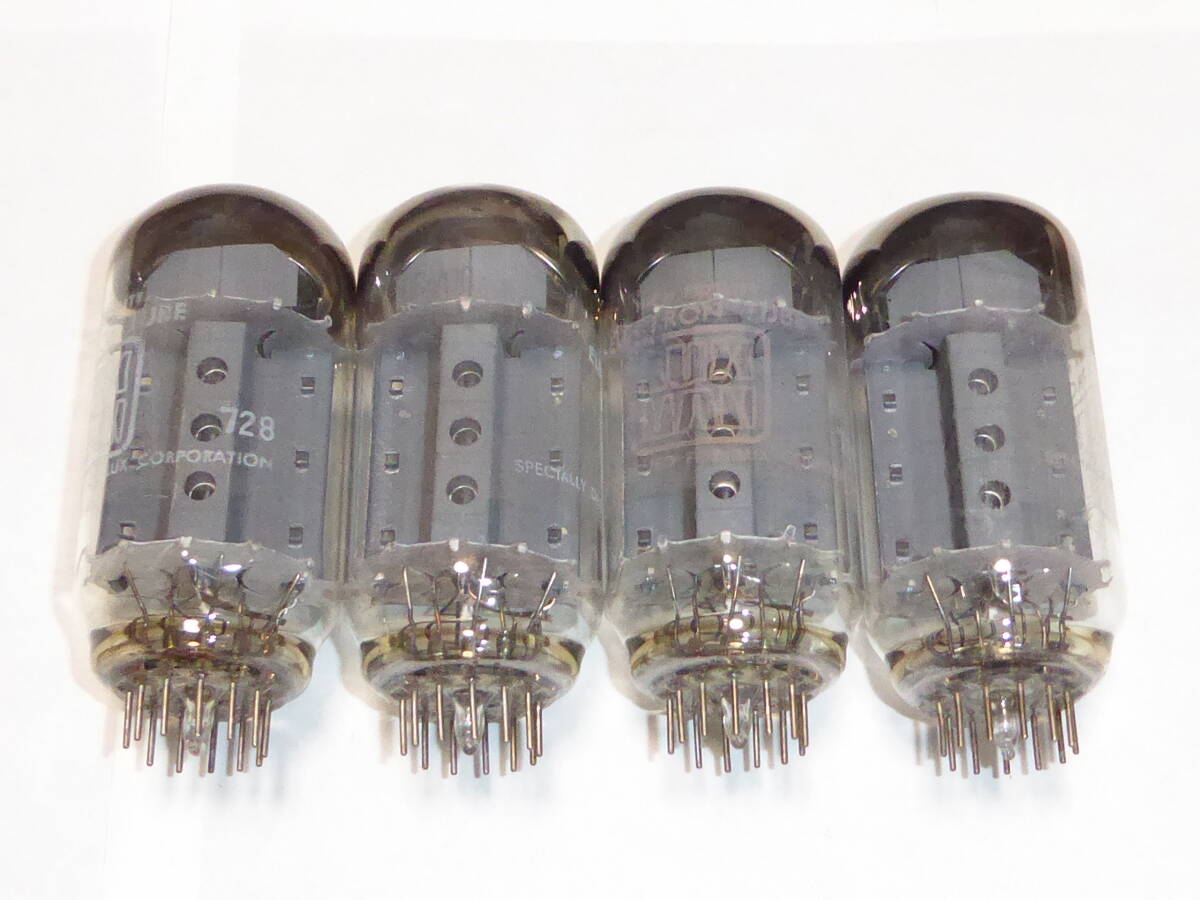 50CA10 4本 LUXMAN製 希少出力真空管 動作品 その11(真空管 50CA10 4本 LUXMAN製 希少出力真空管 動作品 その11(真空管