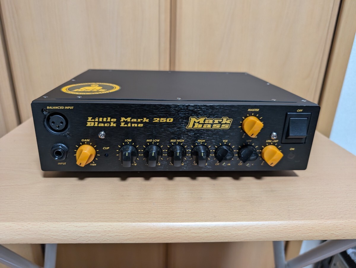 Markbass Little Mark 250 Black Line ヘッドアンプ ベース 中古