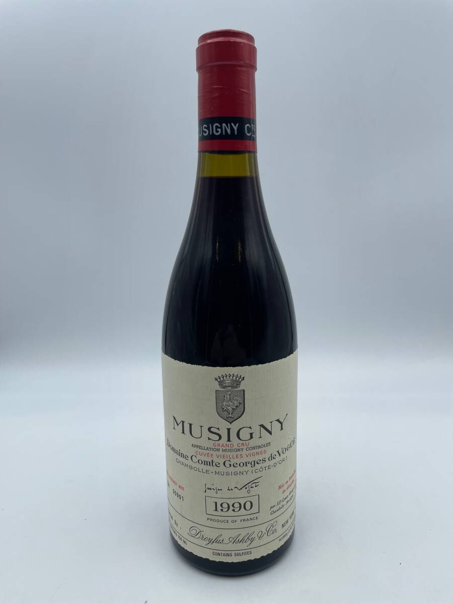 Domaine Comte Georges de Vogue Musigny 1990 ドメーヌ コント ジョルジュ ド ヴォギュエ ミュジニー 1990 未開封 ソムリエ 試飲會