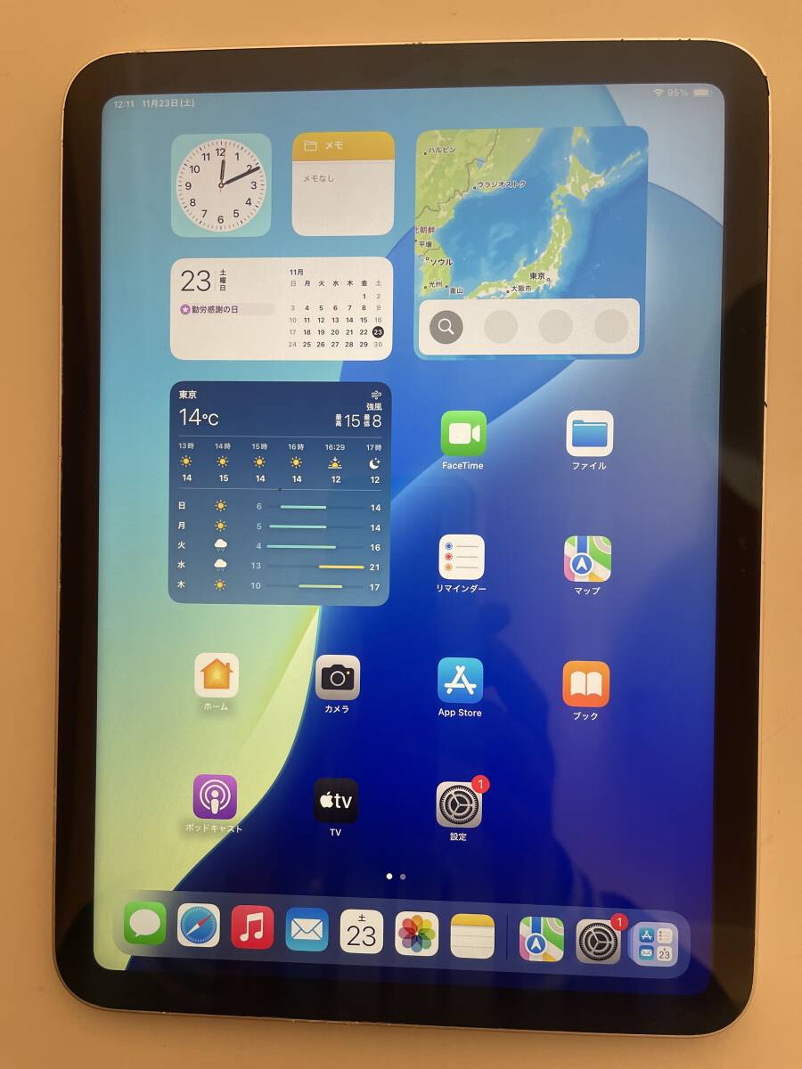 iPad 第10世代10.9インチ A2696 Wi-Fi 64GB バッテリー96 iPad 第10世代10.9インチ A2696 Wi-Fi 64GB バッテリー96