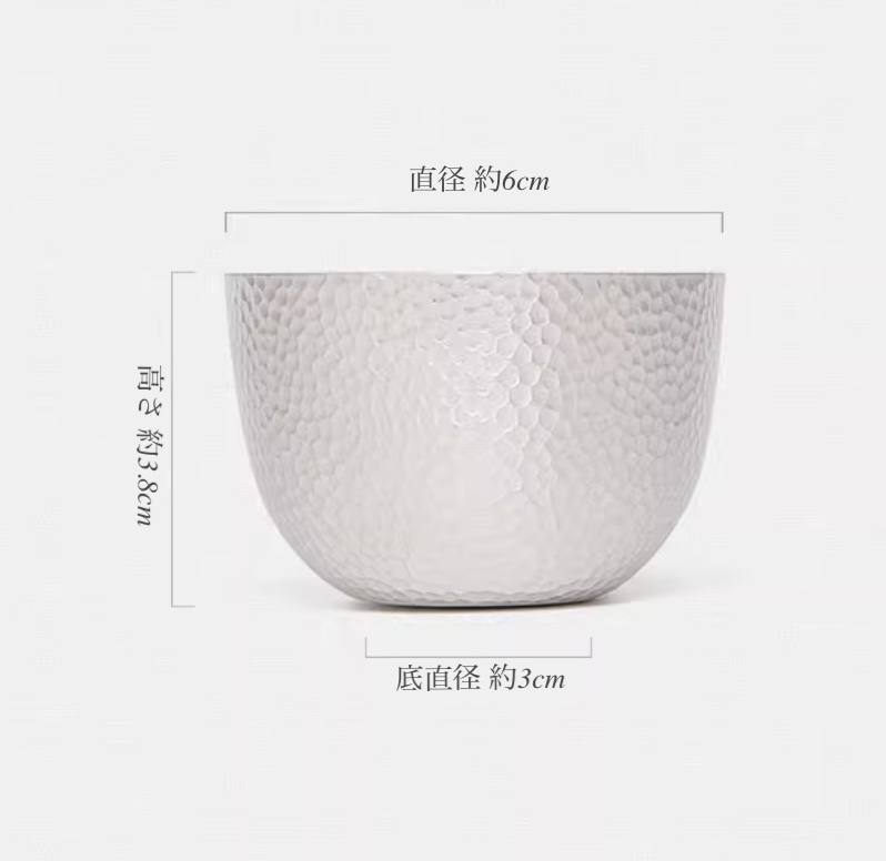 新品 純銀のカップ おちょこ 一口 足銀999 銀のカップ 純銀 飲杯 新品 純銀のカップ おちょこ 一口 足銀999 銀のカップ 純銀 飲杯