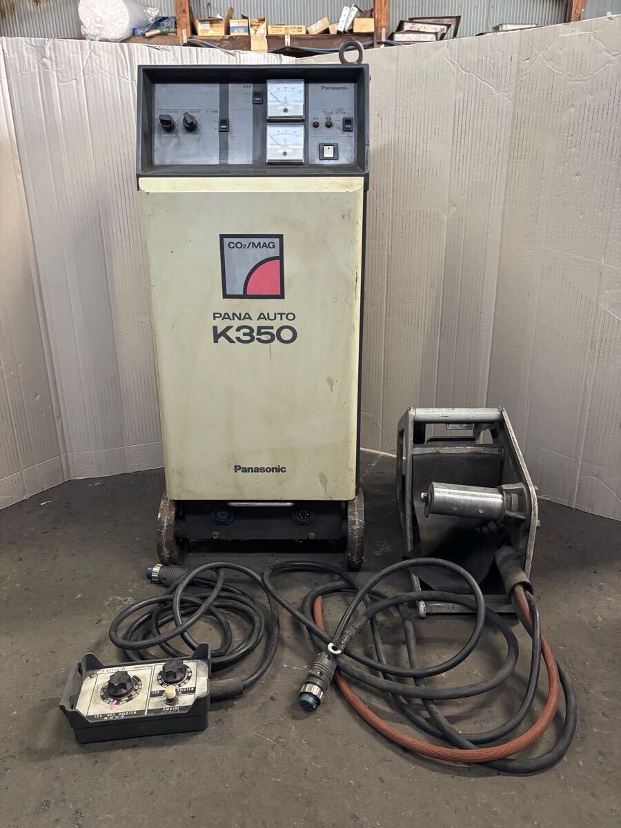 パナソニック半自動溶接機○YD-355K-5○三相200V○送給装置 パナソニック半自動溶接機○YD-355K-5○三相200V○送給装置