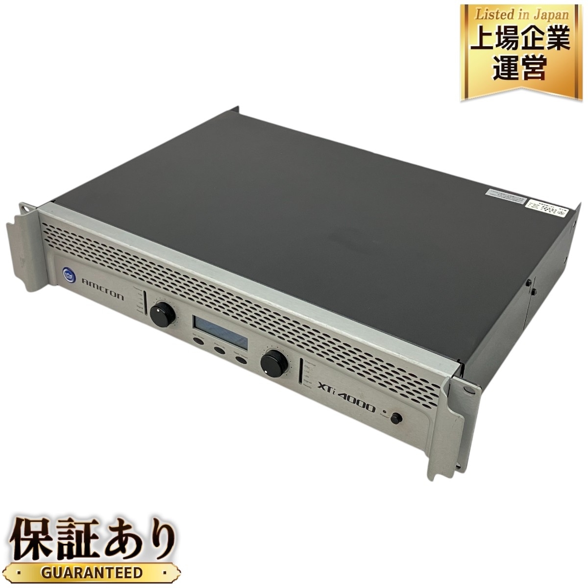 AMCRON 押え XTi 4000 パワーアンプ ジャンク AMCRON 押え XTi 4000 パワーアンプ ジャンク