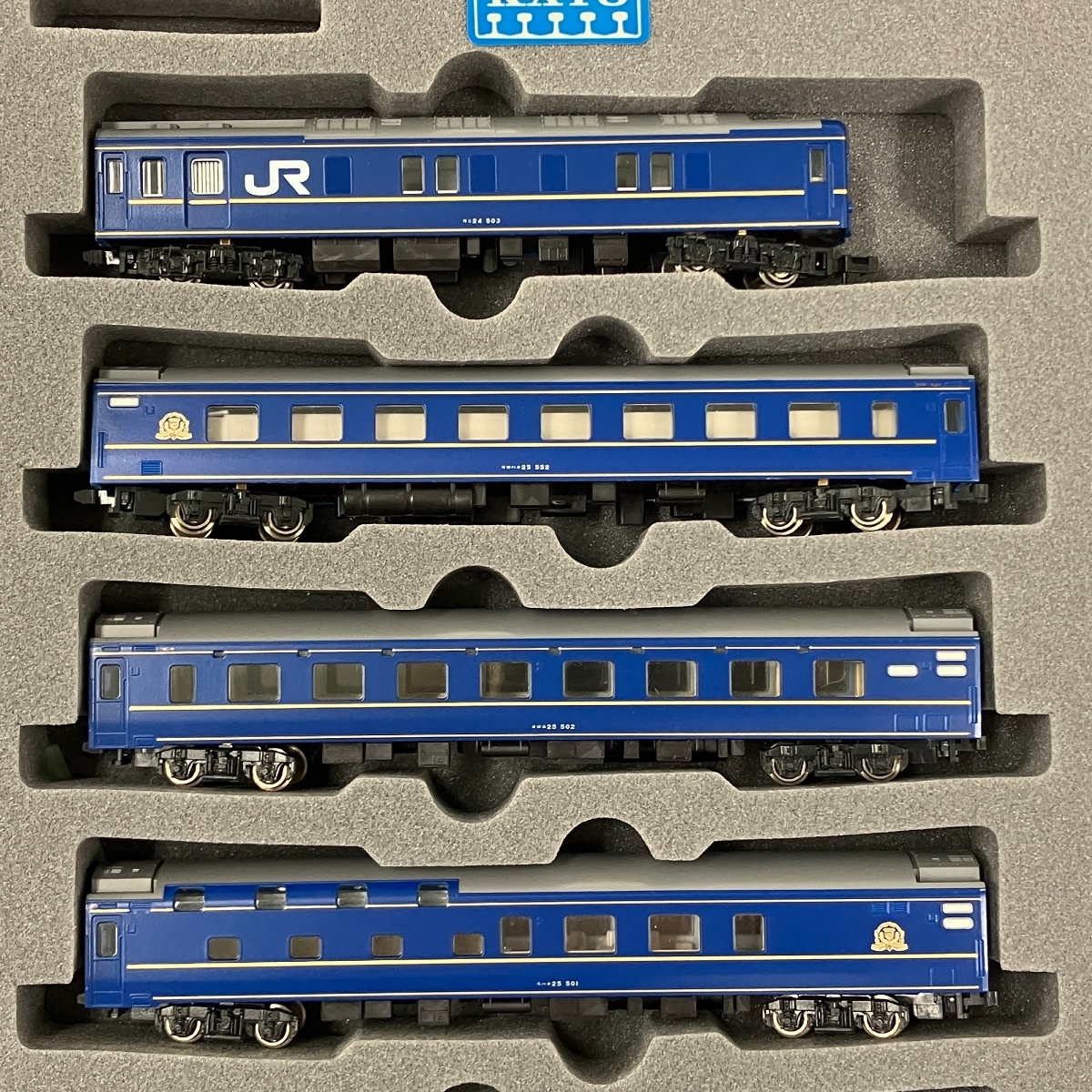 KATO 10-163 JR北海道 24系25形 特急形寝台客車 北斗星 12両 KATO 10-163 JR北海道 24系25形 特急形寝台客車 北斗星 12両