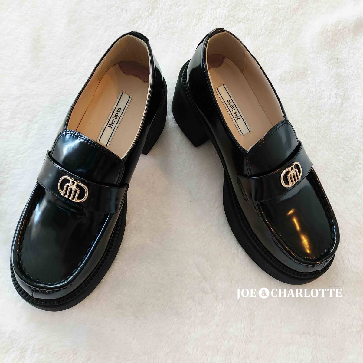 ハーリップトゥ Trois Logo Loafers トロワロゴローファー M ハーリップトゥ Trois Logo Loafers トロワロゴローファー M