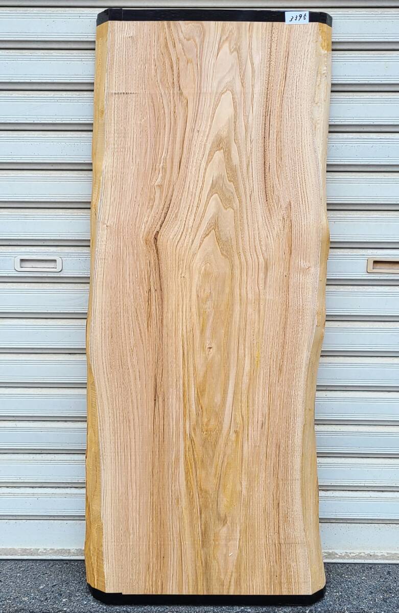 栗 クリ ◆ 無垢板【970×320～360×45】 両耳付き プレナー加工品 （ 送料無料） 棚板 看板板 テーブル 銘木 DIY ◆（3395）