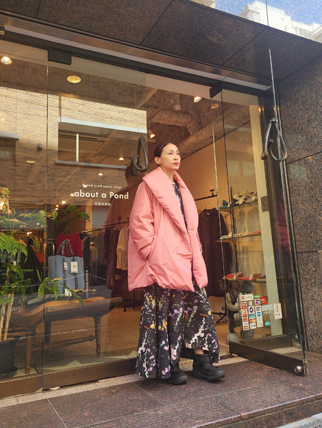 ebure×Ron herman ロンハーマン別注 エブール 23AW Form Down ebure×Ron herman ロンハーマン別注 エブール 23AW Form Down