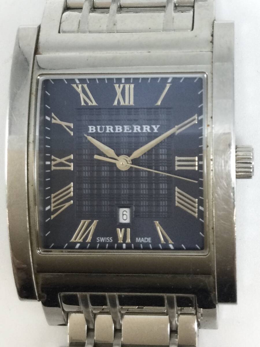 BB23◎【QZ/不動品】BURBERRY バーバリー BU1551 クオーツ デイト スクエア メンズ腕時計 現状品(バーバリー)｜売買されたオークション情報、Yahoo!オークション(旧ヤフオク!)  の商品情報をアーカイブ公開 - オークファン（aucfan.com）