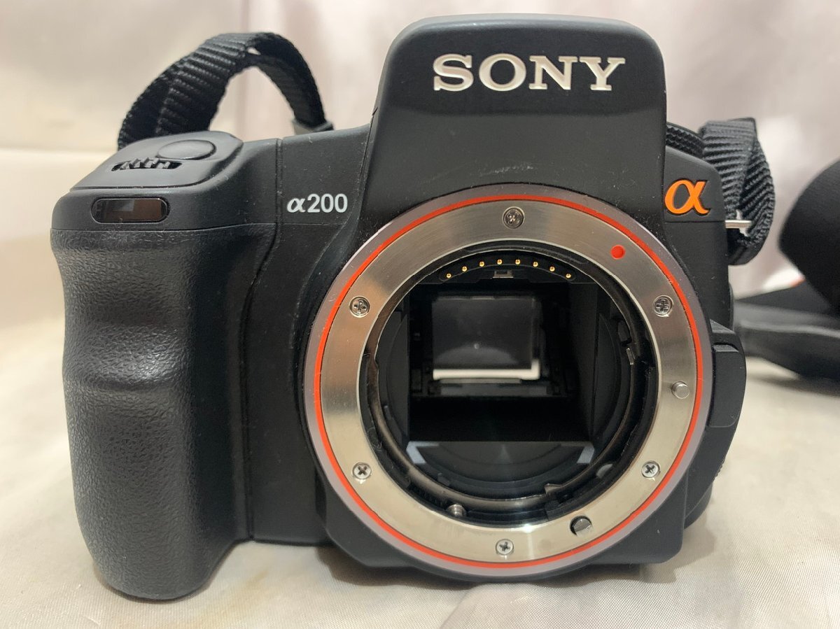 SONY a200 動作未確認 動作未確認 SONY ソニー DSLR-A200 α-200 デジタル一眼レフ