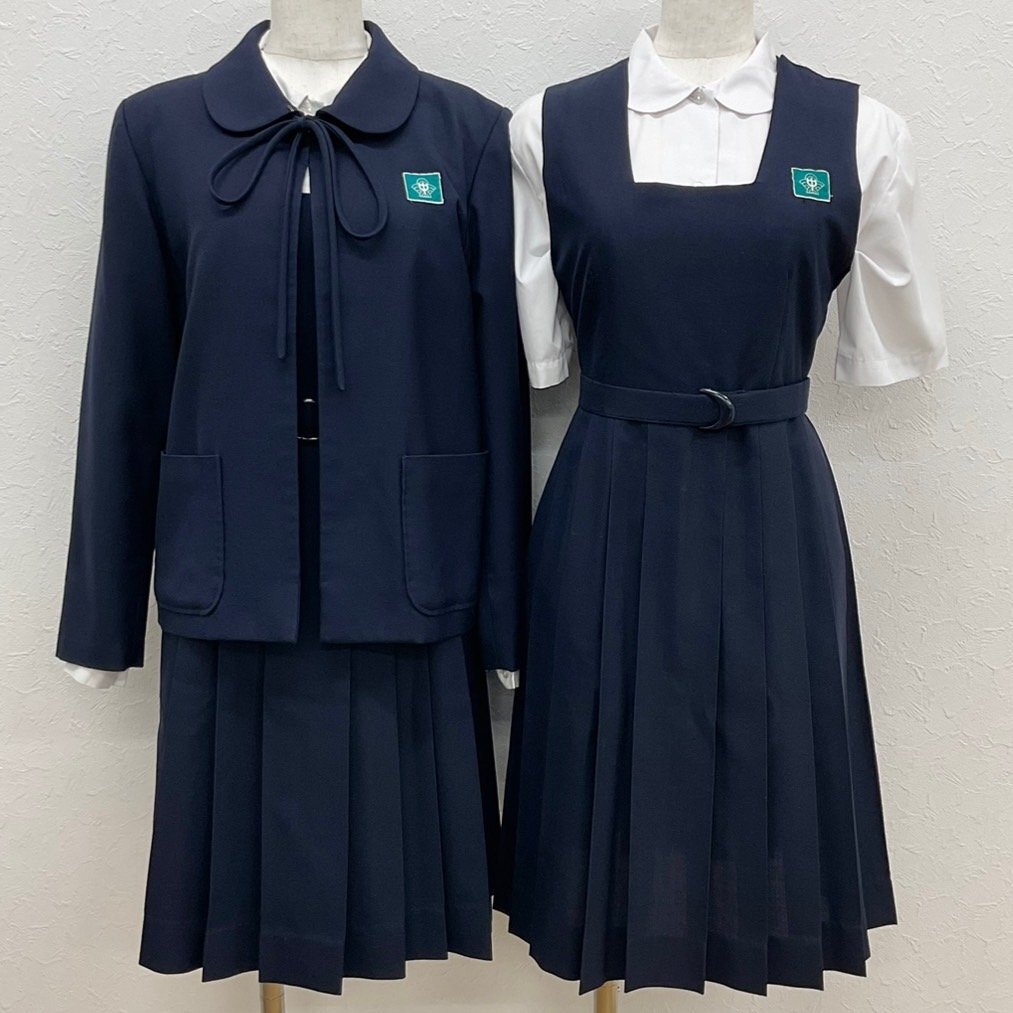 U285/S1023(中古)北海道 釧路市立共栄中学校 女子制服5点 /M/W63 U285/S1023(中古)北海道 釧路市立共栄中学校 女子制服5点 /M/W63