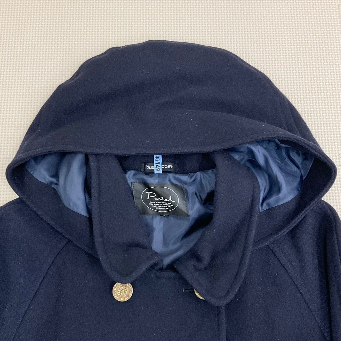 U1279/T(中古)栃木県 白鴎大学足利高校 女子制服 コート 1点 U1279/T(中古)栃木県 白鴎大学足利高校 女子制服 コート 1点