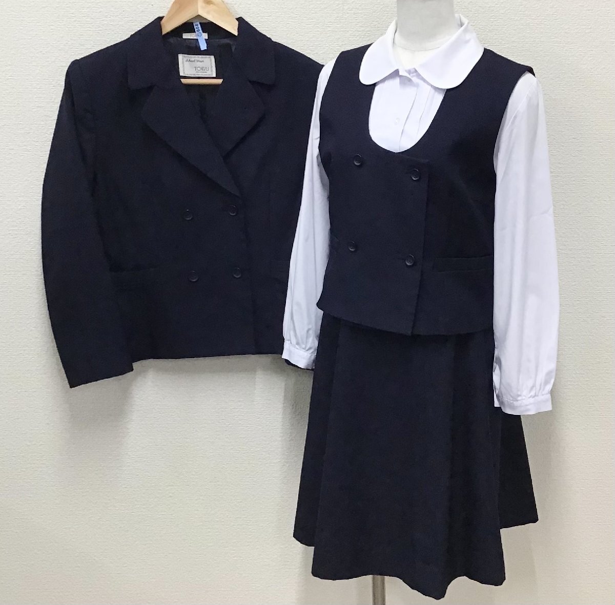 O1057/T319(中古)栃木県 宇都宮中央女子高校 女子制服4点 /旧 O1057/T319(中古)栃木県 宇都宮中央女子高校 女子制服4点 /旧