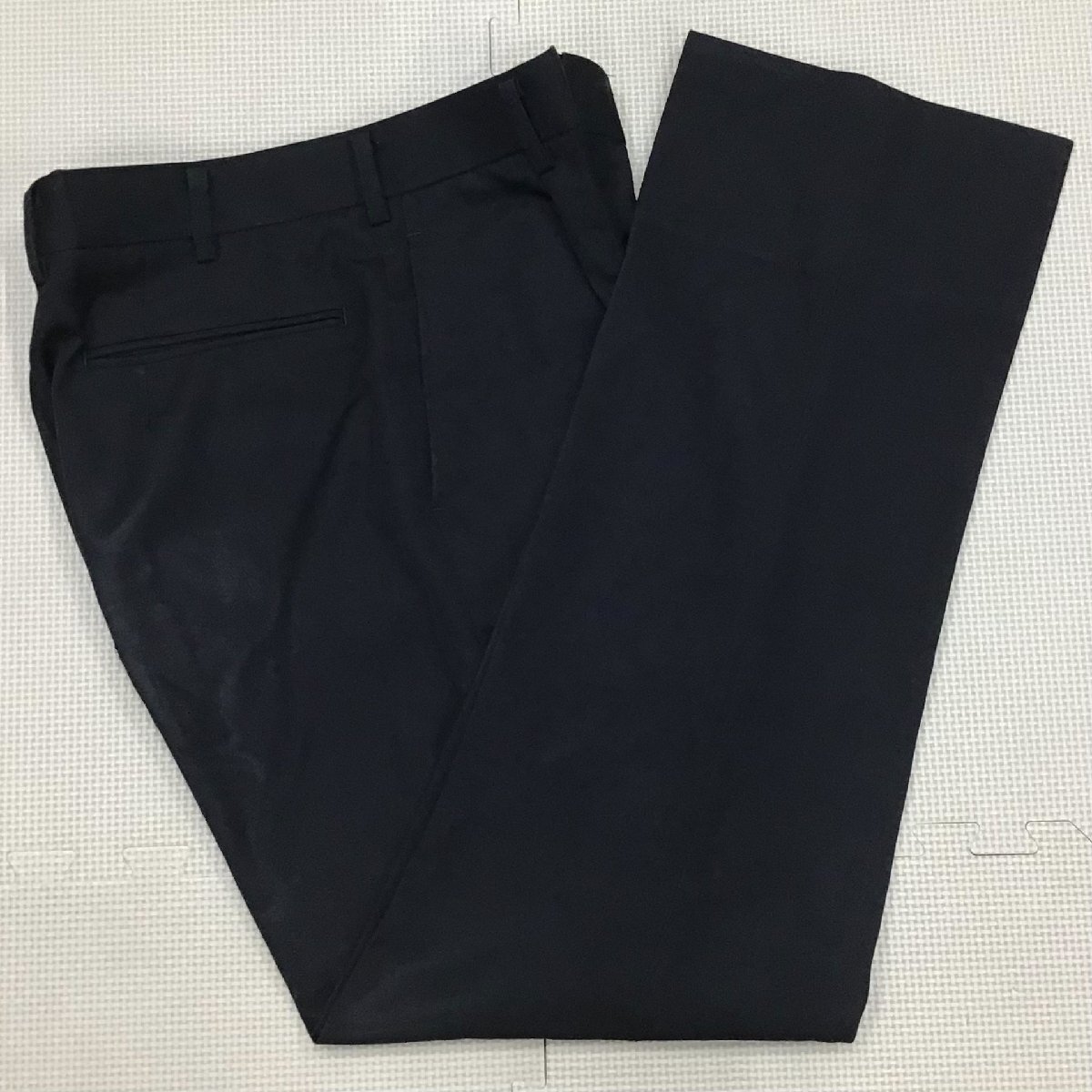 O1024/(中古)校名不明 男子制服 1点 /冬ズボン:W76/全長:約105cm/また下:約80.5cm/COMME CA DU MODE/標準型学生服/冬用/中学/高校/男子生徒