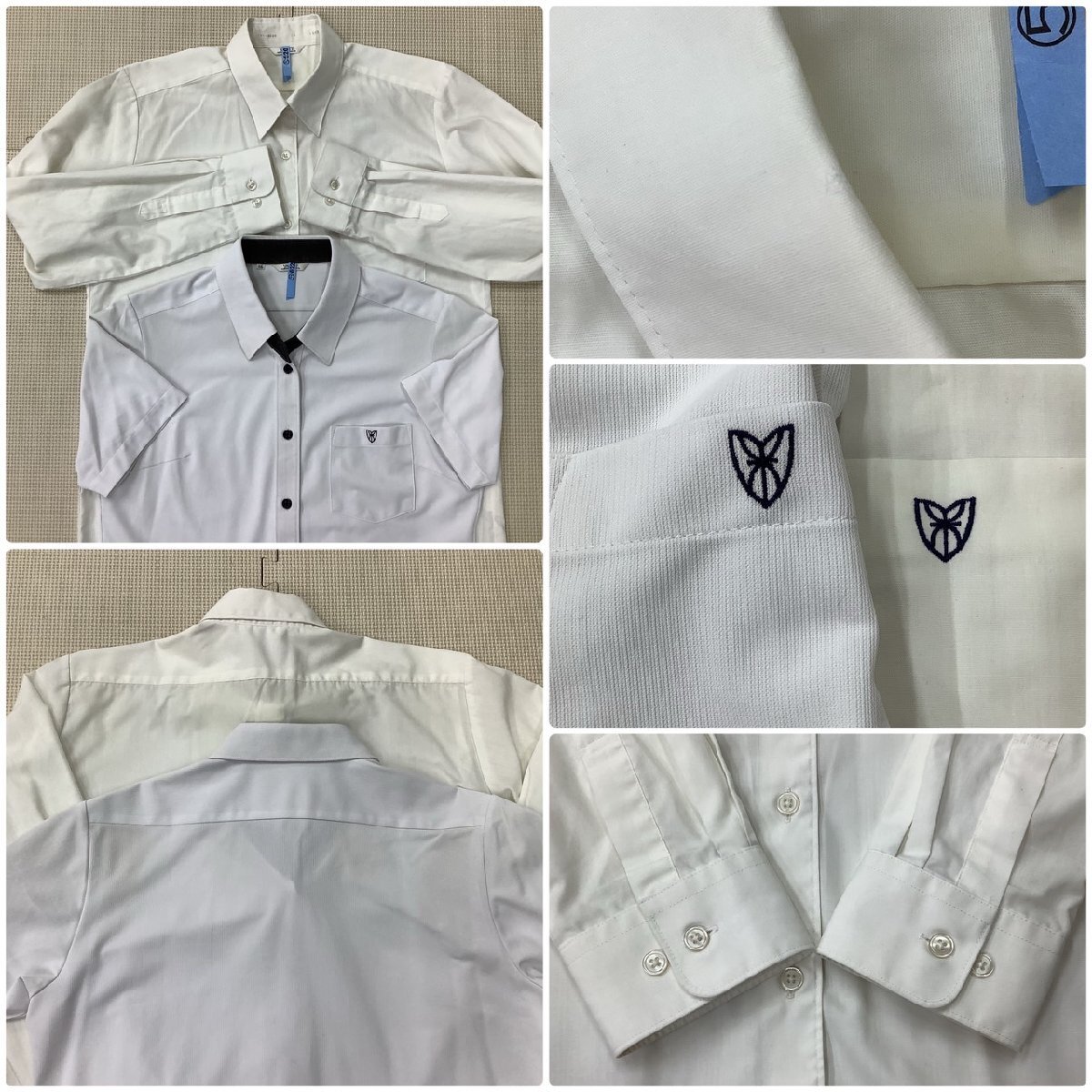 I988/T849(中古)栃木県 宇都宮南高校 女子制服8点 /校章/大/LL I988/T849(中古)栃木県 宇都宮南高校 女子制服8点 /校章/大/LL