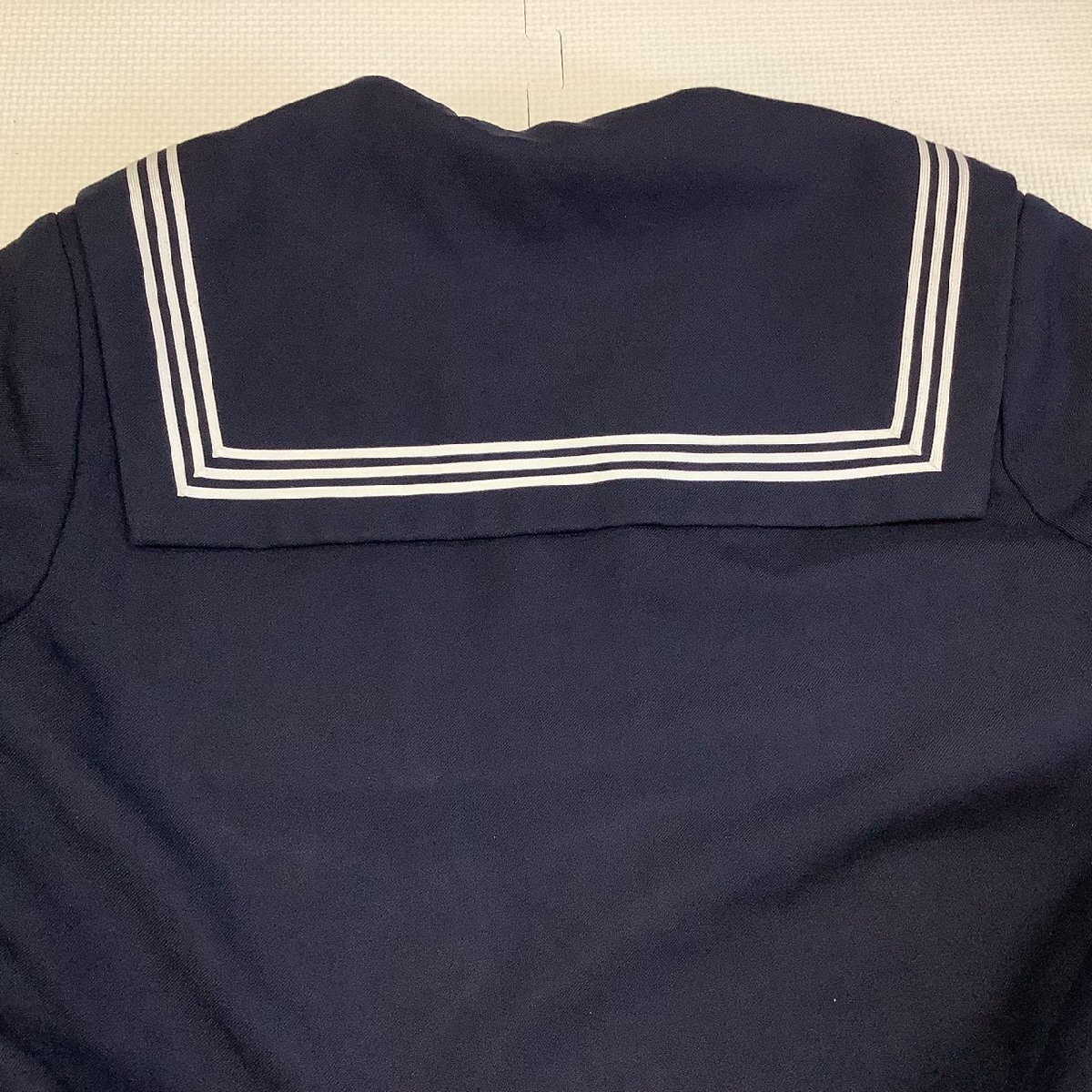 I992/(中古)兵庫県 鹿島中学校 女子制服2点 /7/W68/丈57 I992/(中古)兵庫県 鹿島中学校 女子制服2点 /7/W68/丈57