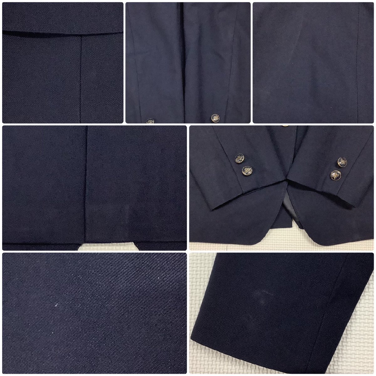 I1028/Y(中古)福島県 明成高校 7点 /バッジ付/ブレザー,ブラウス I1028/Y(中古)福島県 明成高校 7点 /バッジ付/ブレザー,ブラウス