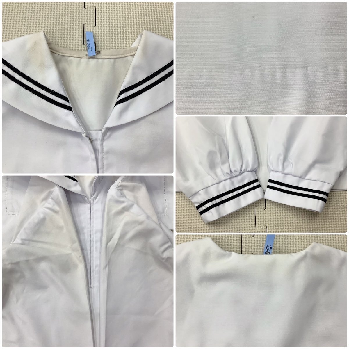 I1031/Y(中古) 山形県 米沢商業高校 2点 /希少/旧制服/セーラー I1031/Y(中古) 山形県 米沢商業高校 2点 /希少/旧制服/セーラー