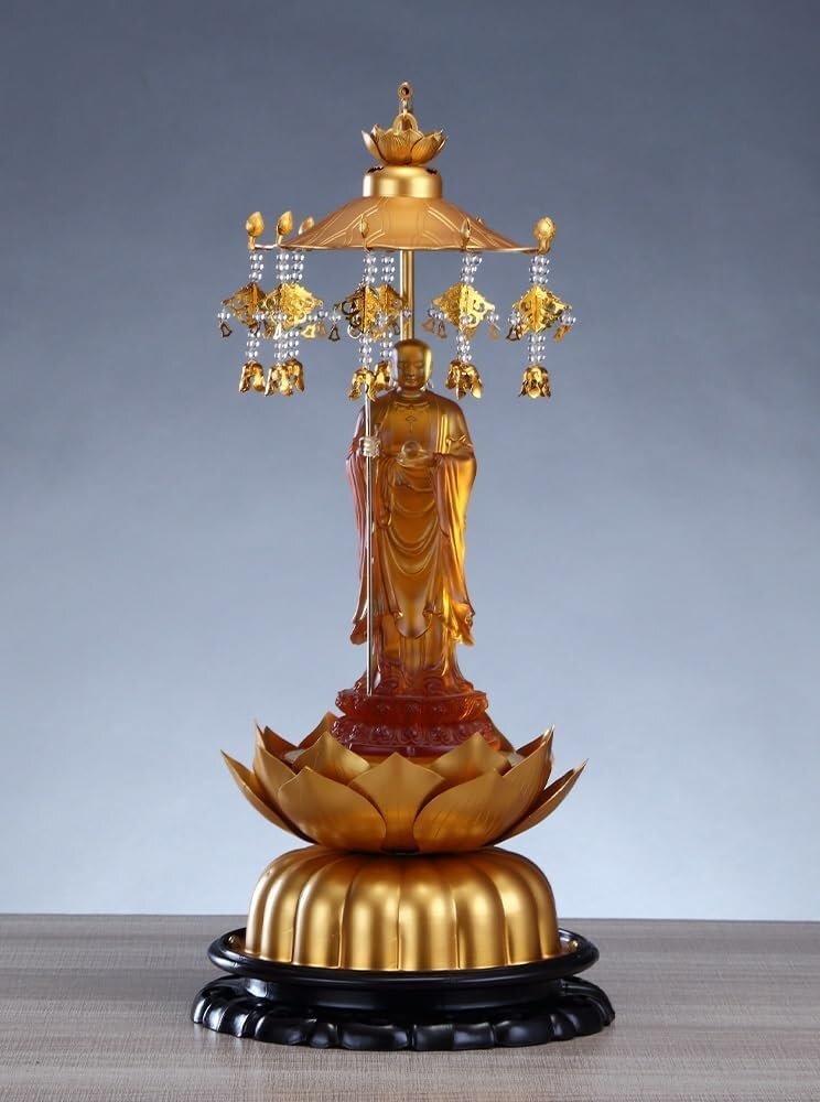 仏天蓋 瓔珞天蓋 仏像 頭上 吊り物 仏壇用の仏具 ロータスベース 仏天蓋 瓔珞天蓋 仏像 頭上 吊り物 仏壇用の仏具 ロータスベース