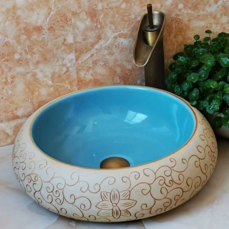 高級洗面台 洗面ボウルセット 洗面ボール 陶器 手水鉢 高級洗面台 洗面ボウルセット 洗面ボール 陶器 手水鉢 手洗い鉢 洗面器