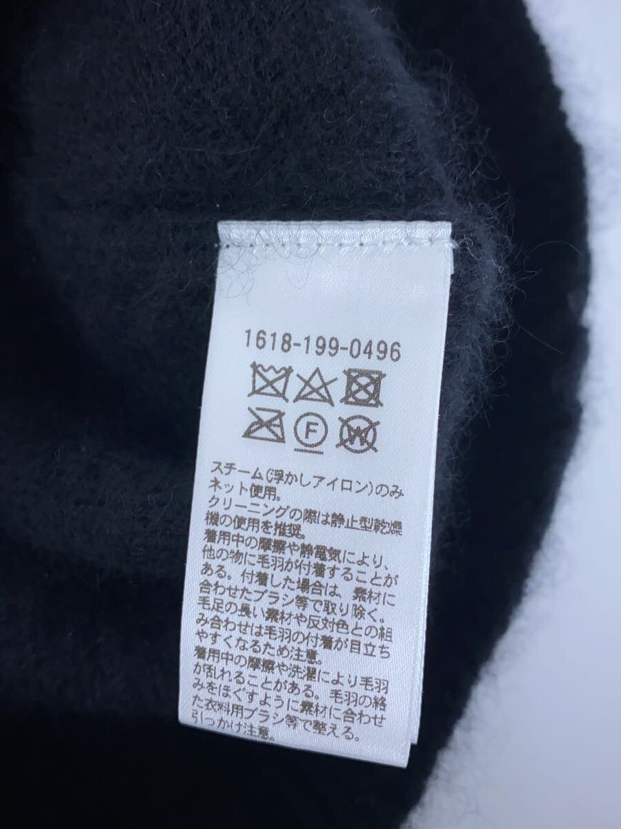 H BEAUTY&YOUTH* Chinese racoon cashmere knitted the best / knitted the best ( thick )/ wool / black /1618-199-0496//