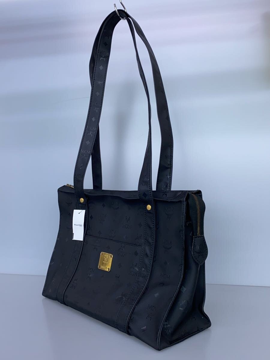 MCM◇トートバッグ/-/BLK/総柄 トートバッグ MCM◇トートバッグ/-/BLK/総柄 トートバッグ