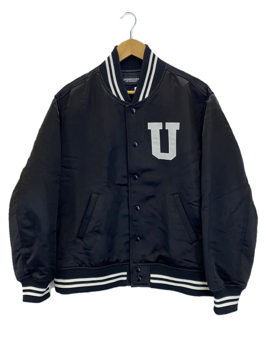 UNDERCOVER◆スタジャン/3/コットン/BLK/UC2C4210-3