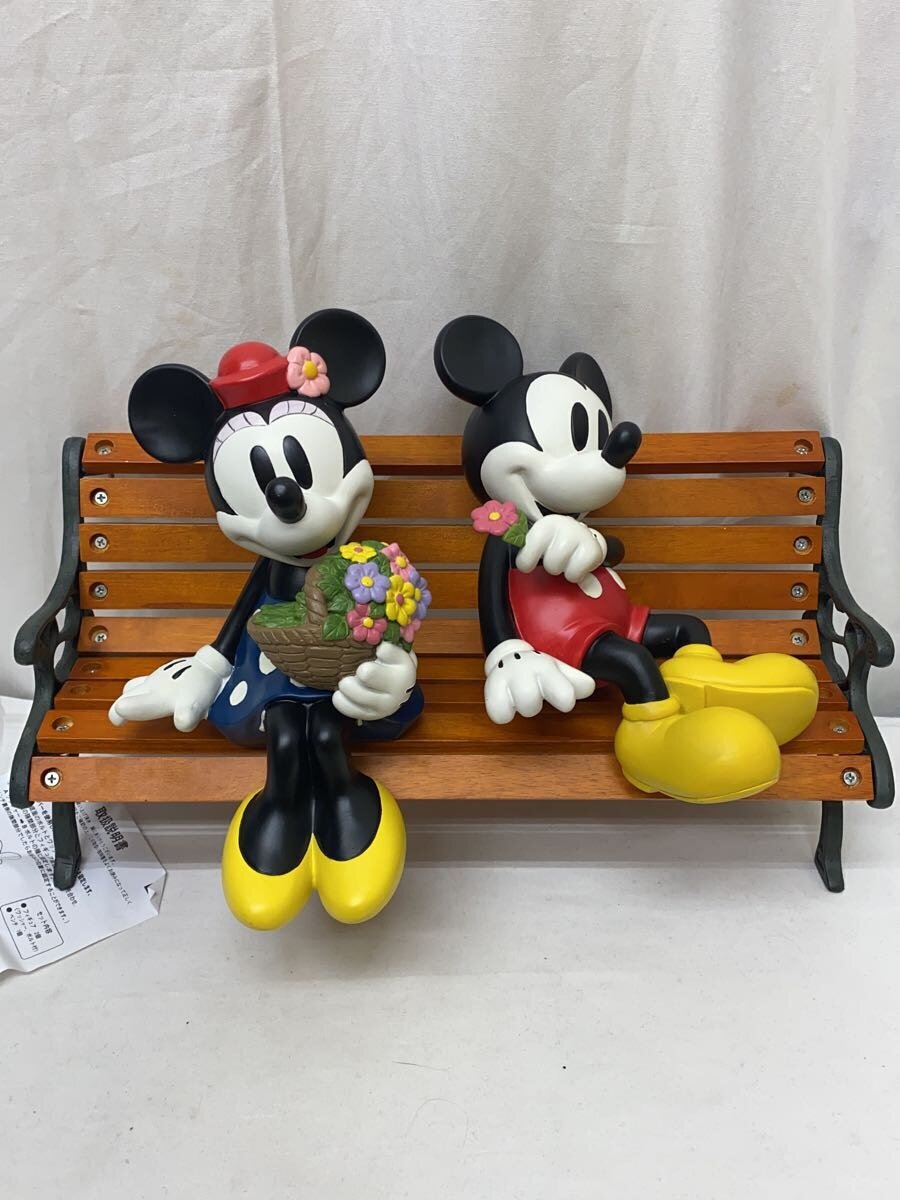 加藤工芸◆DISNEYミッキーxミニーxベンチフラワースタンド/インテリア雑貨