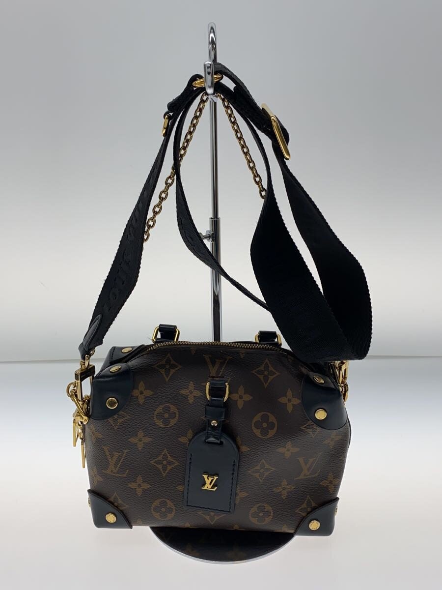 LOUIS 遅い VUITTON◇トローター_モノグラム・キャンバス_BRW LOUIS 遅い VUITTON◇トローター_モノグラム・キャンバス_BRW