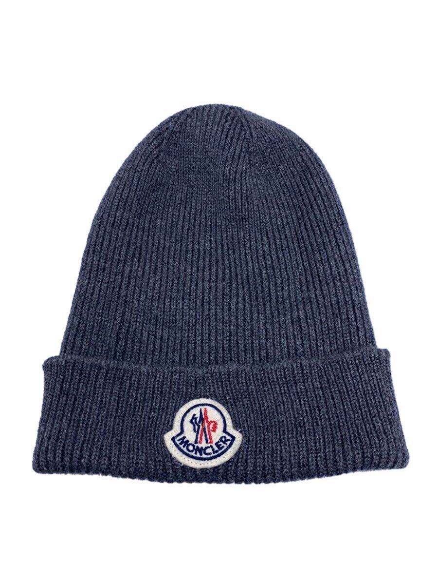 MONCLER◇ニットキャップ/-/ウール/GRY/無地/レディース/C-A9CO MONCLER◇ニットキャップ/-/ウール/GRY/無地/レディース/C-A9CO