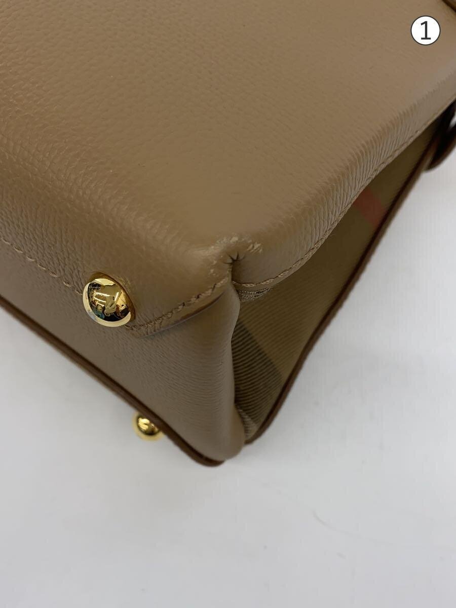 BURBERRY◇バッグ/レザー/BEG/無地/8067051 - その他 BURBERRY◇バッグ/レザー/BEG/無地/8067051 - その他
