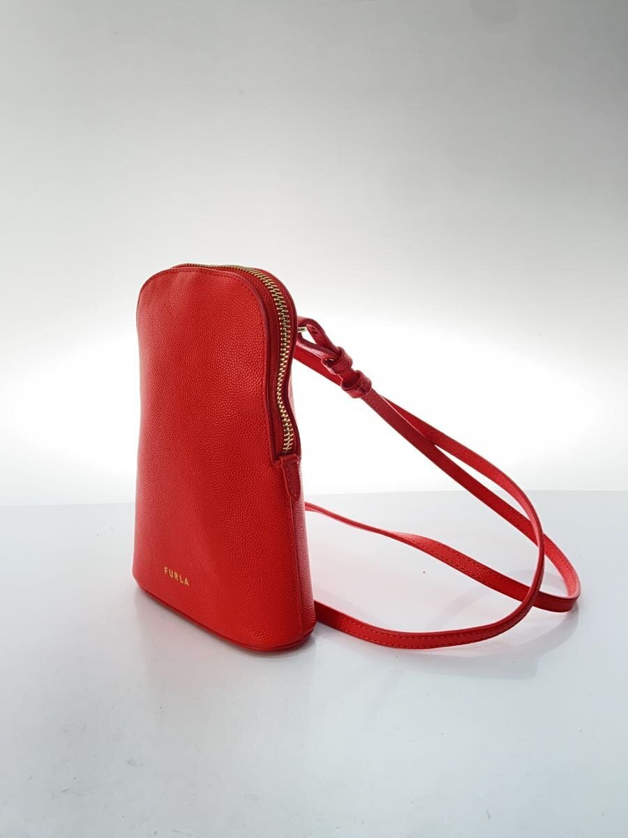 FURLA WB01246BX2045O6000 関税送料込 FURLA Code L Phone / Shoulder Bag / - / RED / Solid Color