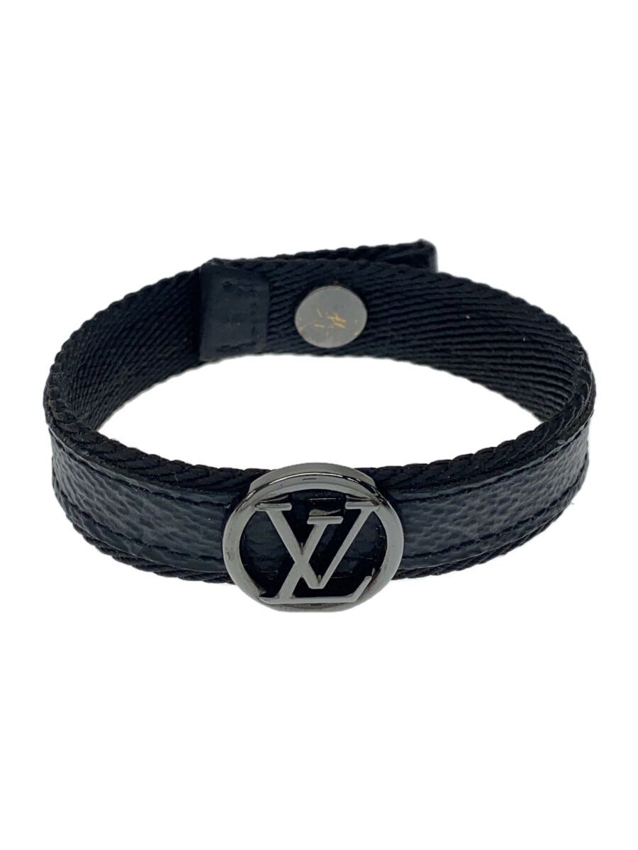 LOUIS VUITTON◇ブラスレ・LVサークル_モノグラム・エクリプス_ LOUIS VUITTON◇ブラスレ・LVサークル_モノグラム・エクリプス_