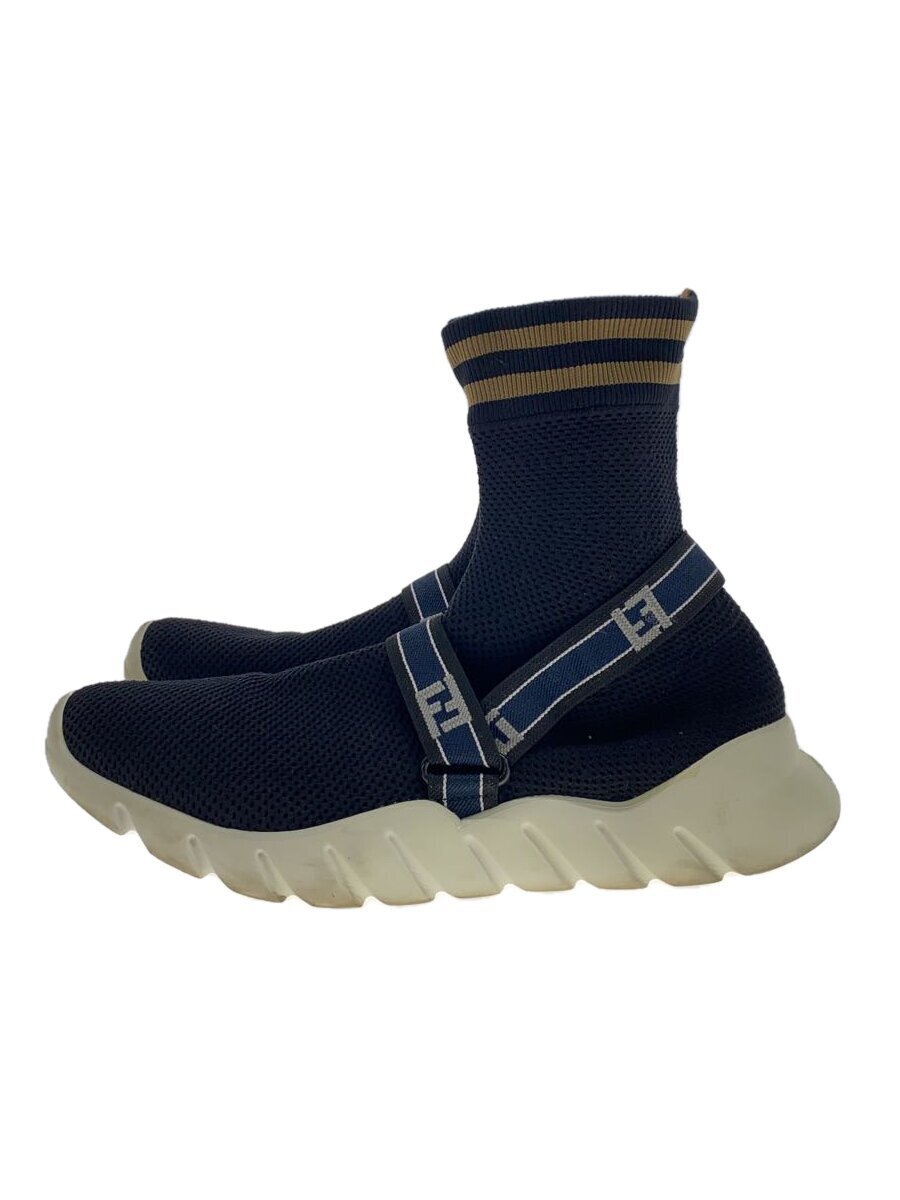 FENDI◆ハイカットスニーカー/-/BLK