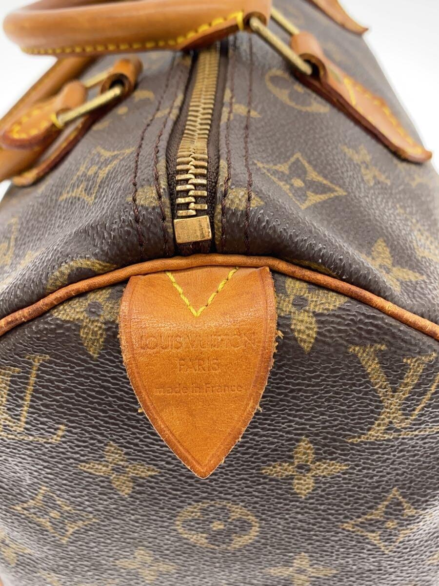 LOUIS VUITTON*1) speedy 30_ монограмма * парусина _BRW/PVC/BRW