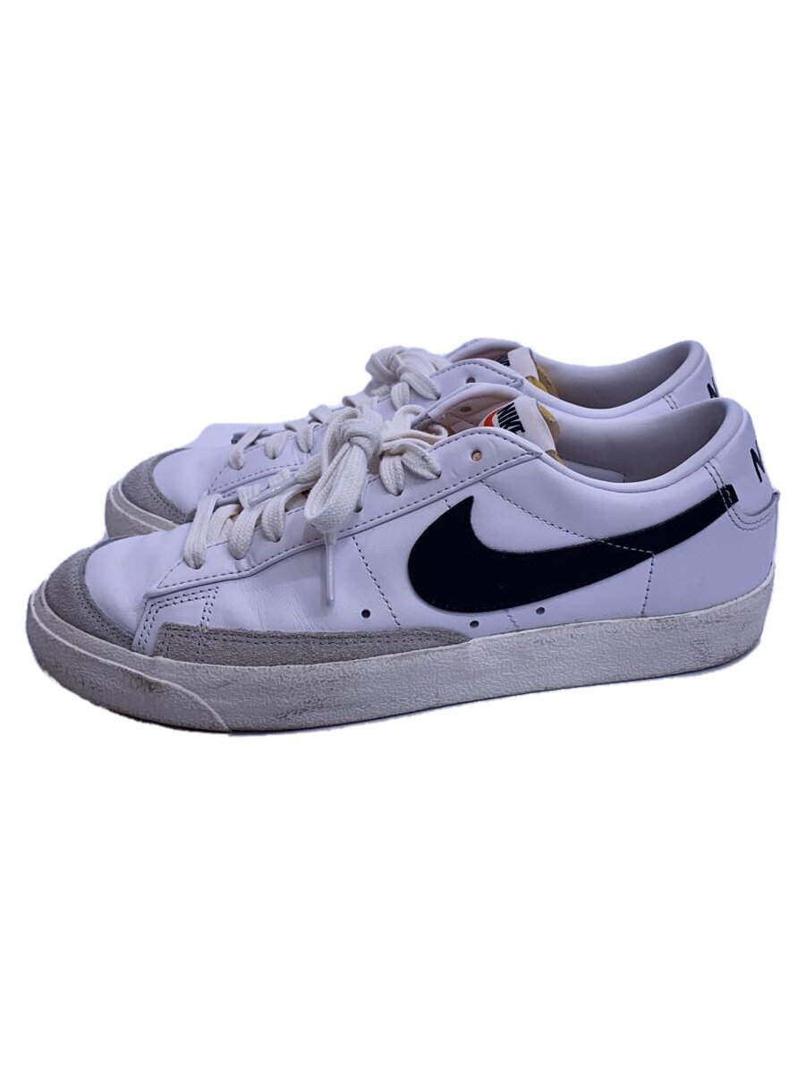 NIKE◆BLAZER LOW 77 VNTG_ブレイザー ロー 77 ヴィンテージ/27cm/WHT/レザー