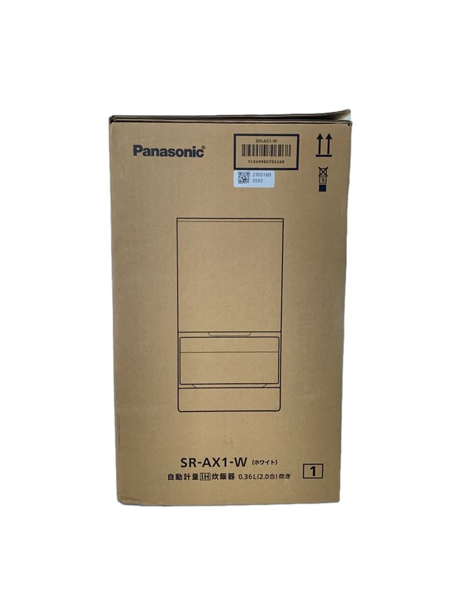 Panasonic◆炊飯器 SR-AX1-W