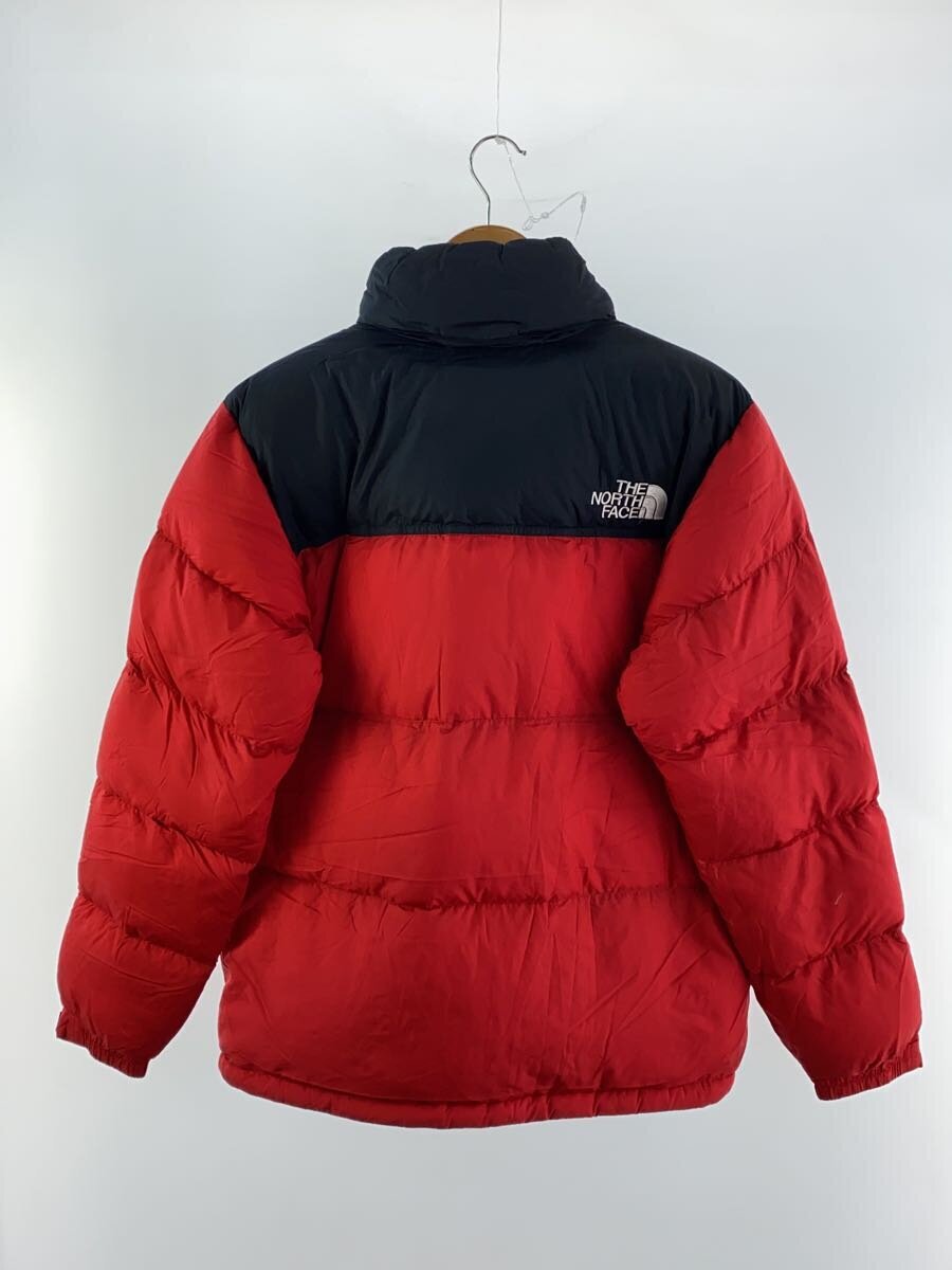 THE NORTH FACE◇NUPTSE JACKET_ヌプシジャケット/L/ナイロン/RED THE NORTH FACE◇NUPTSE JACKET_ヌプシジャケット/L/ナイロン/RED