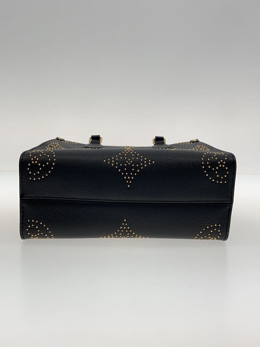 LOUIS VUITTON◇ハンドバッグ/レザー/BLK/総柄/M46733 LOUIS VUITTON◇ハンドバッグ/レザー/BLK/総柄/M46733