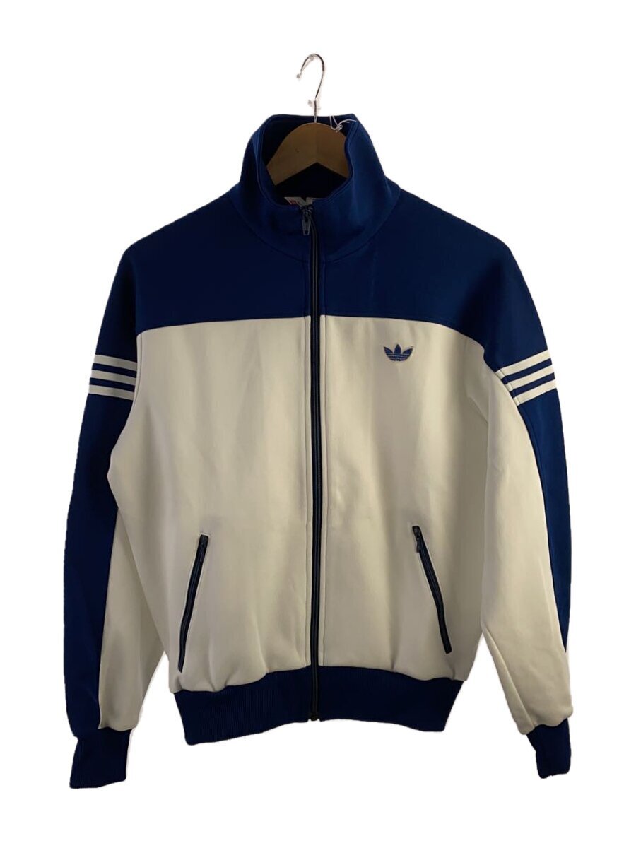 adidas◆ジャージ/3/ポリエステル/WHT/ATS-44F