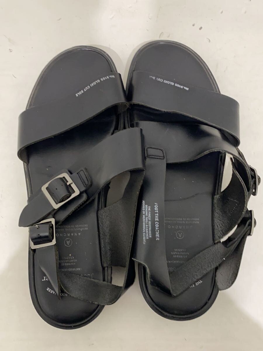 foot the coacher*SS BELT SANDALS/ belt sandals /US8.5/ black /191212//