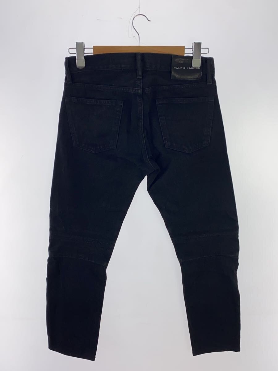 RALPH LAUREN◇Black Label/バイカーデニム/ボトム/30/コットン RALPH LAUREN◇Black Label/バイカーデニム/ボトム/30/コットン
