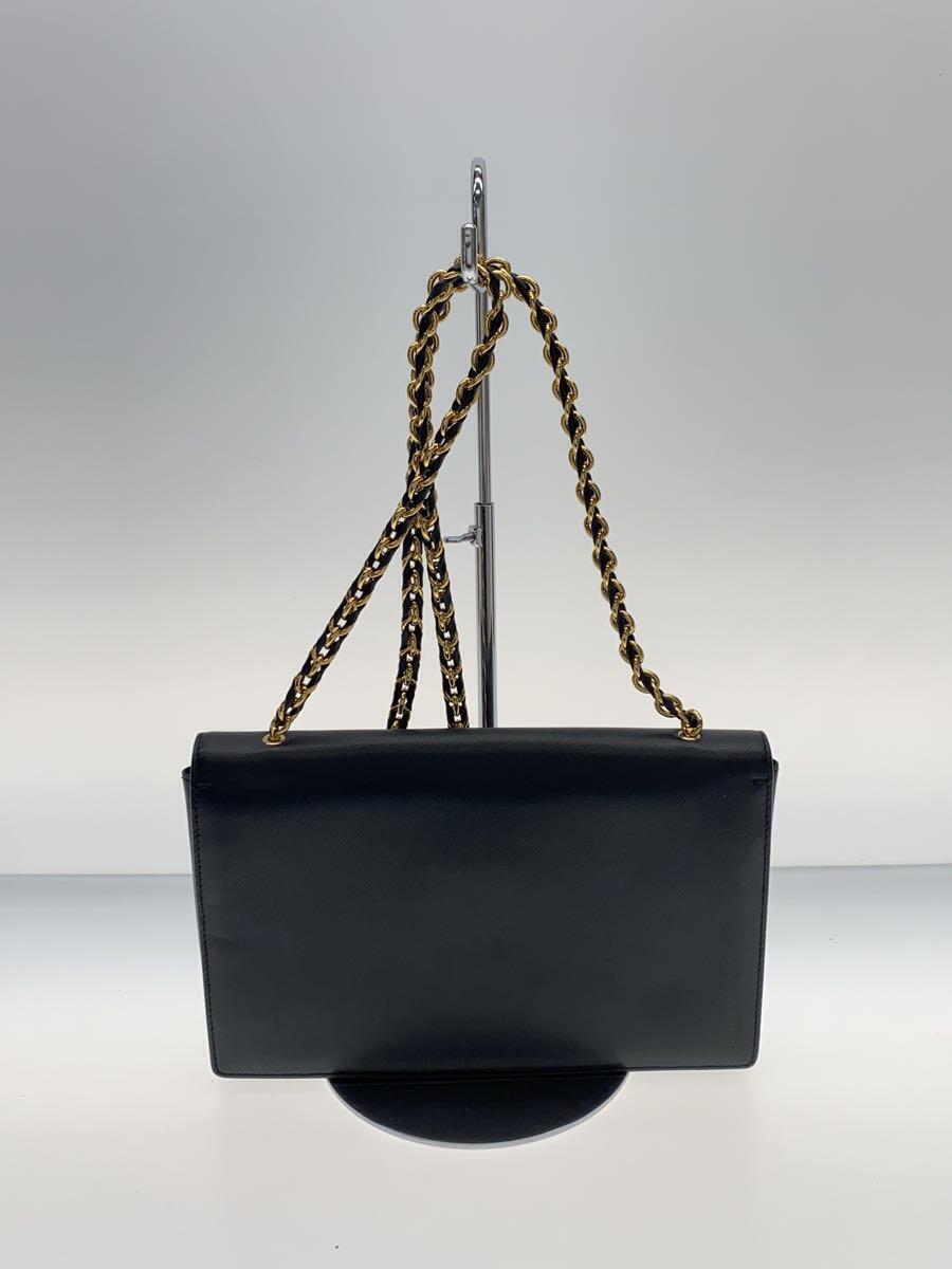 【関税・送料込み】FERRAGAMO SHOULDER BAGS Salvatore Ferragamo Shoulder bag/leather/BLK/solid color