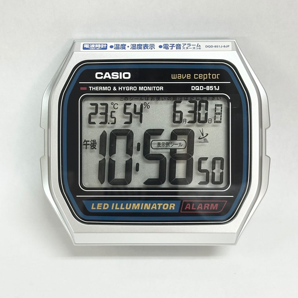 国内正規品・新品未使用 チープカシオクロック 置時計 DQD-851J 国内正規品・新品未使用 チープカシオクロック 置時計 DQD-851J