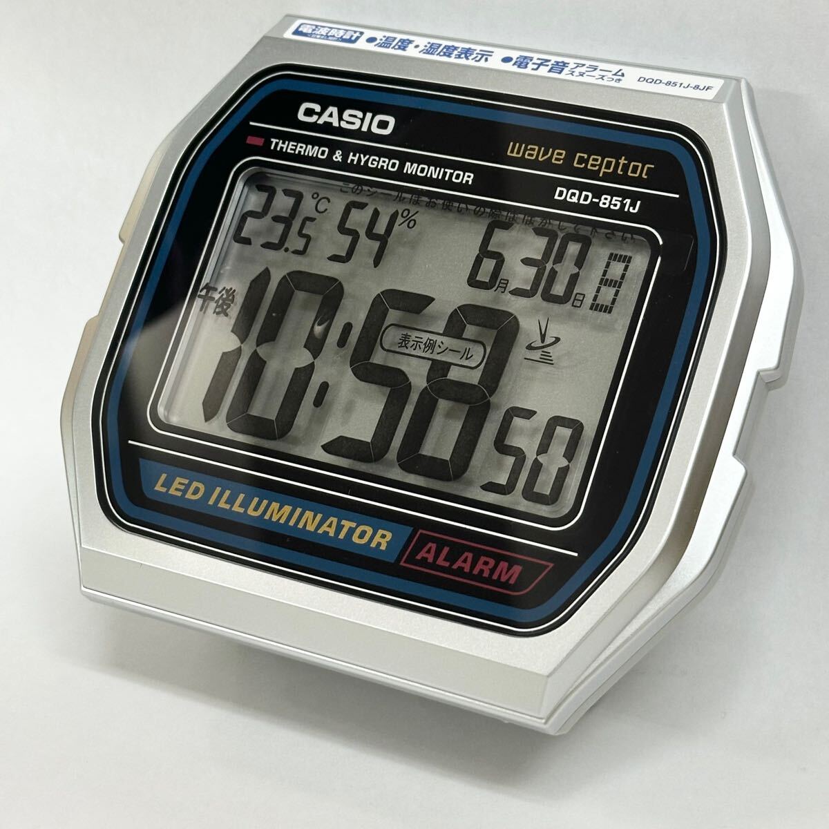 国内正規品・新品未使用 チープカシオクロック 置時計 DQD-851J 国内正規品・新品未使用 チープカシオクロック 置時計 DQD-851J