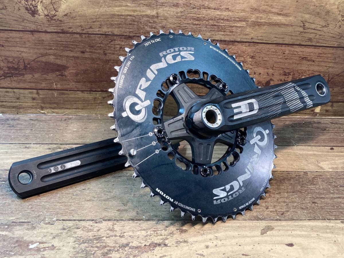 韓国ブランド通販サイト 3D24 ROTOR ローター GW560 クランク 172.5mm 52-36T クランクセット 24mmシャフト用 クランク