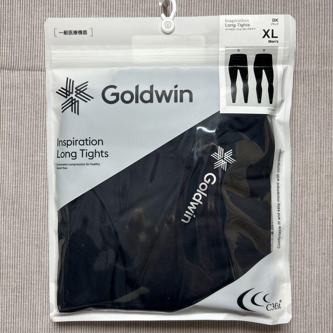 定価¥13.200☆Goldwin Inspiration Longタイツ★段階着圧で血行促進効果★