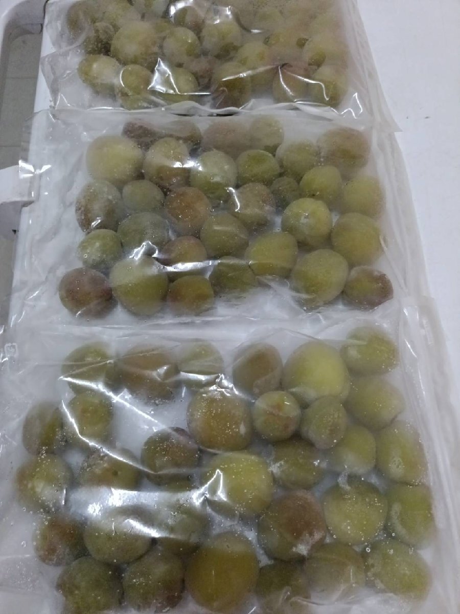 .... apricot Aomori prefecture production with translation size mixing 2,7kg (900g×3 sack ) freezing flight cheaply became![6408]