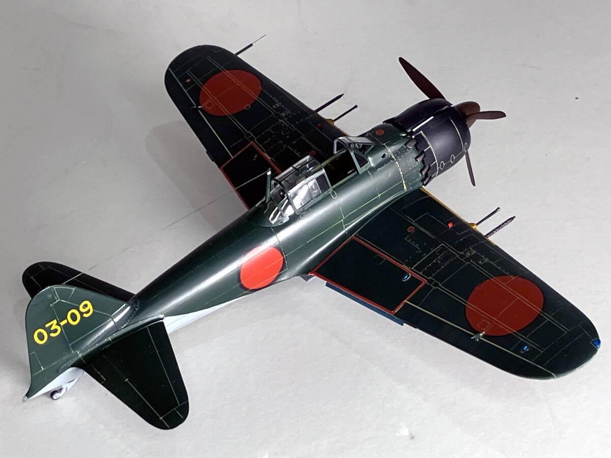 Yahoo!オークション - 【atsudra工房完成品】1/48 零戦21型 筑波