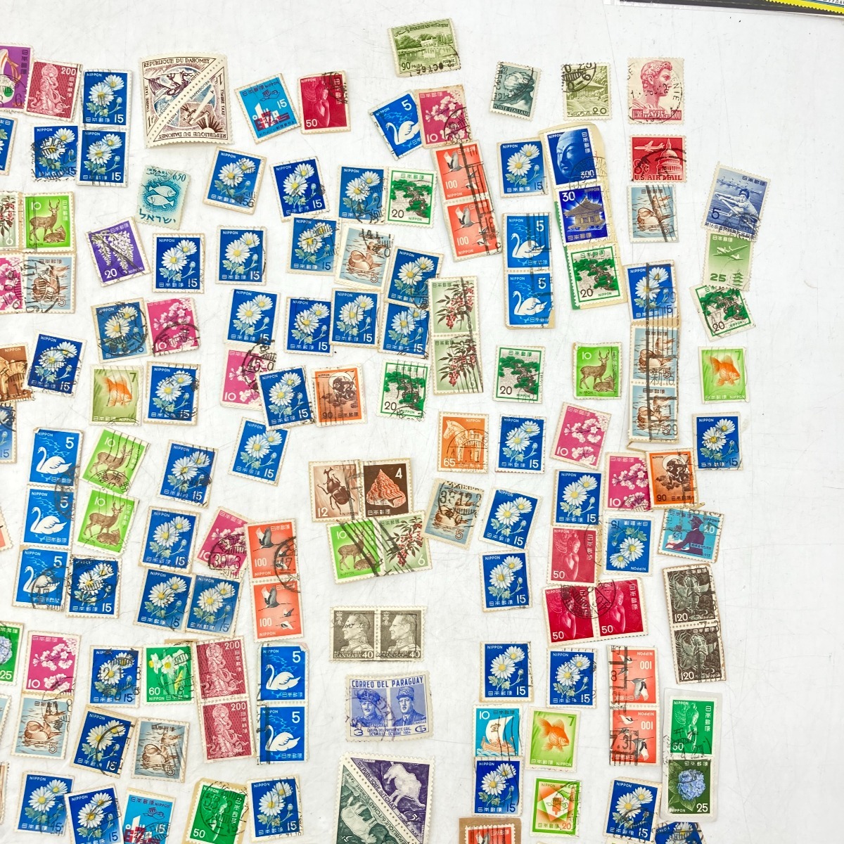 04wy4923 ^[ old stamp ] Japan * abroad used . old stamp large amount summarize / Hungary America Russia paki Stan navy blue go large Japan . country etc. present condition goods 