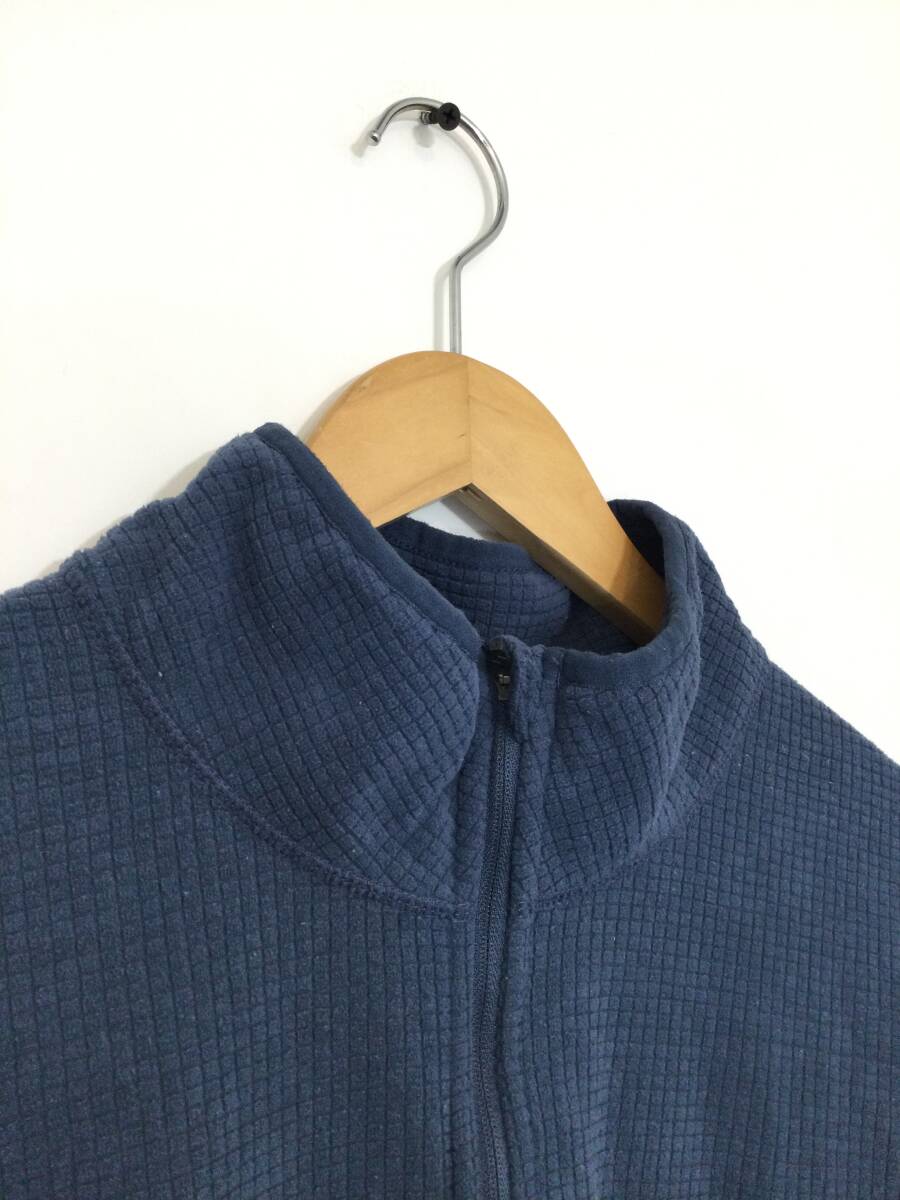 Eddie Bauer エディーバウアー 胸ロゴ 刺繍 ハーフジップ フリース フリースジャケット メンズXL 大きめ【良品】